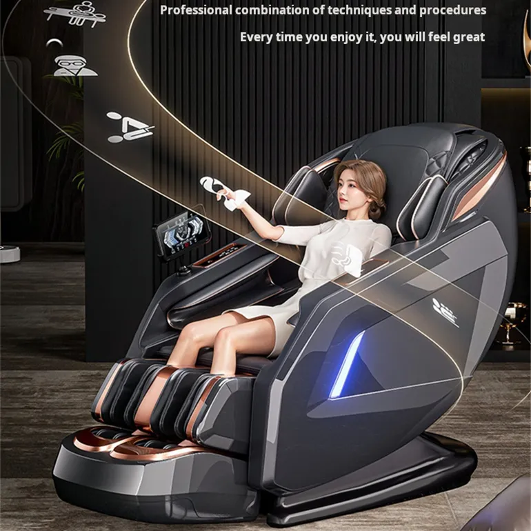 2024 Luxury 4D Track Massage Chair with Heat & Zero Gravity