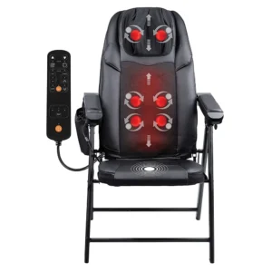 Electric Full Body Massage Chair with Heat & Adjustable Backrest